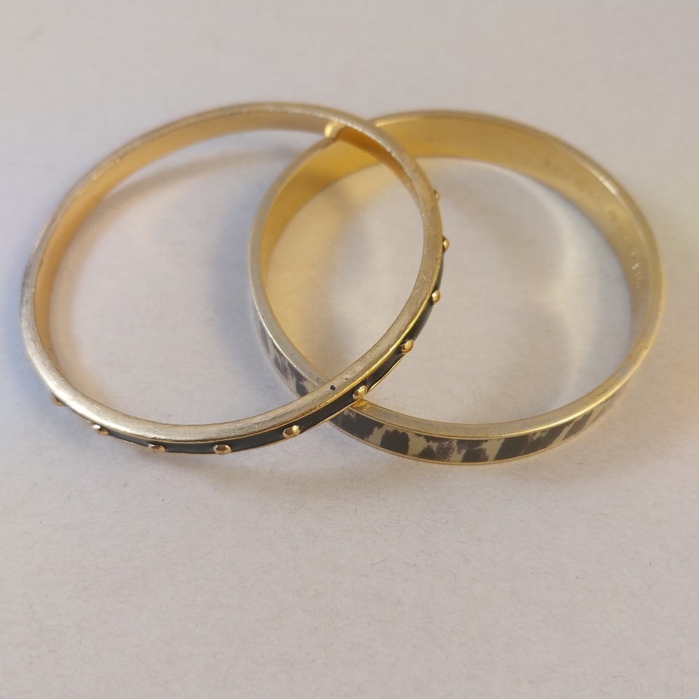 Kate Spade Gold and Black Bracelet Duo - Picture 11 of 16
